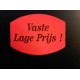 Prijssticker 33x25mm fluor rood 500/rol Td27511509